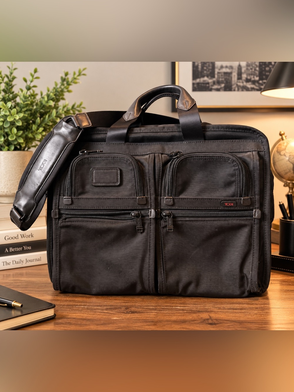 TUMI Alpha Expandable Organizer w/T-Pass 26161 DH 💼 ✈️